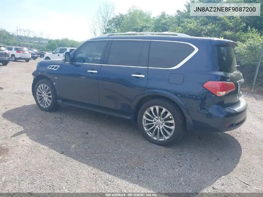 2015 Infiniti Qx80 VIN: JN8AZ2NE8F9087200 Lot: 42206216