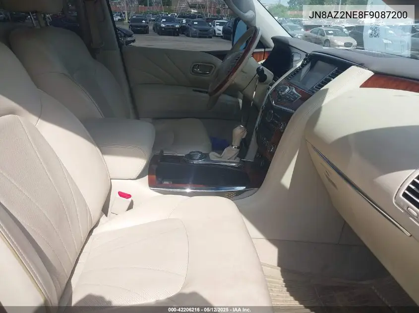2015 Infiniti Qx80 VIN: JN8AZ2NE8F9087200 Lot: 42206216