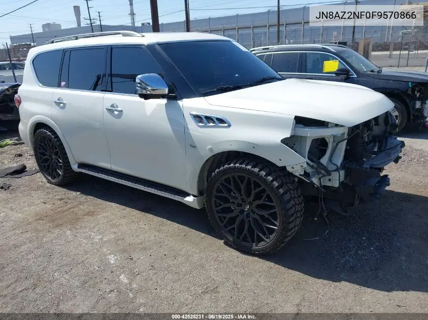 2015 Infiniti Qx80 VIN: JN8AZ2NF0F9570866 Lot: 42528231
