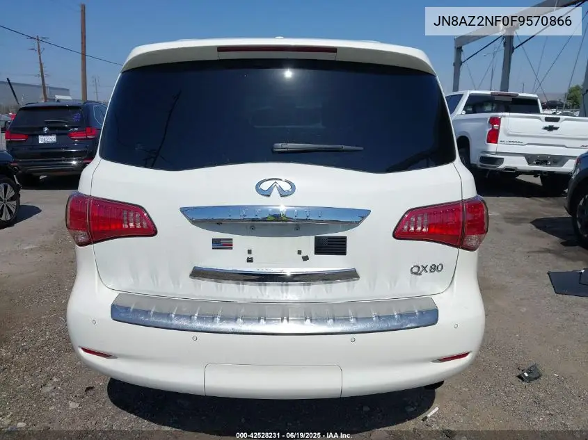 2015 Infiniti Qx80 VIN: JN8AZ2NF0F9570866 Lot: 42528231
