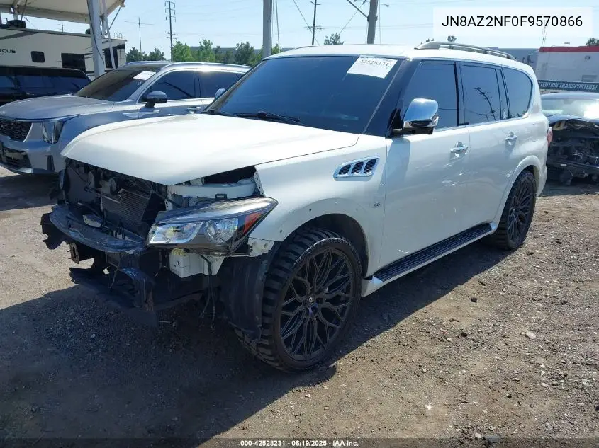 2015 Infiniti Qx80 VIN: JN8AZ2NF0F9570866 Lot: 42528231