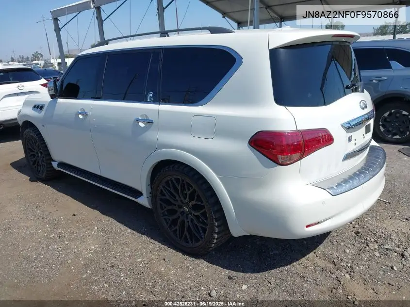 2015 Infiniti Qx80 VIN: JN8AZ2NF0F9570866 Lot: 42528231