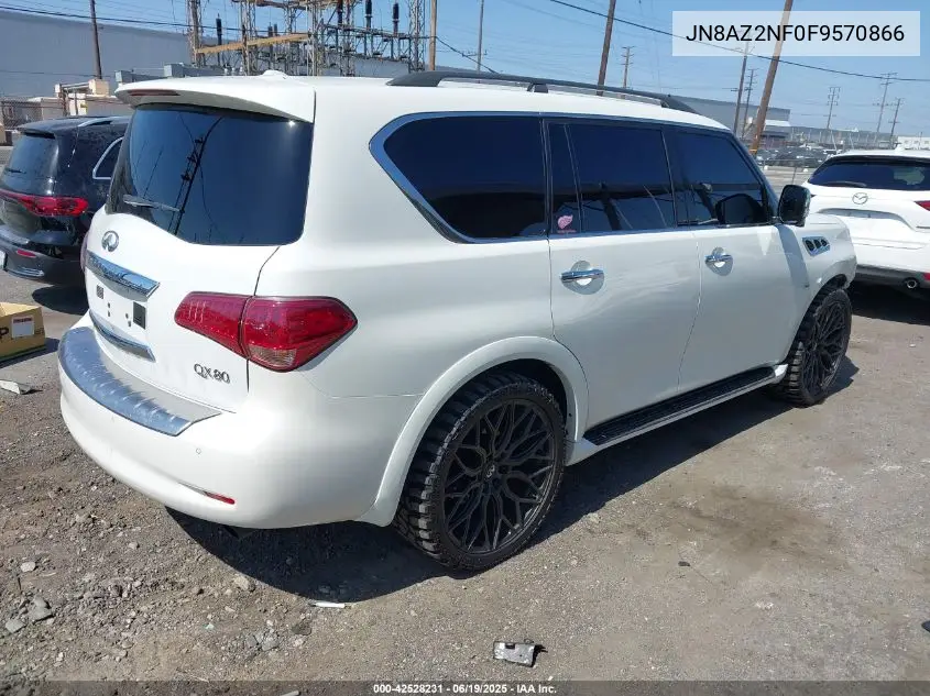 2015 Infiniti Qx80 VIN: JN8AZ2NF0F9570866 Lot: 42528231