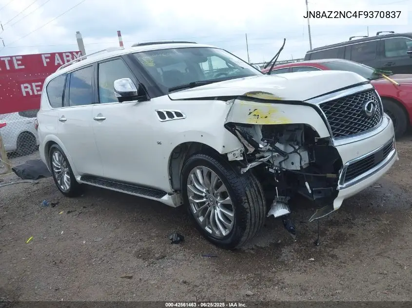 2015 Infiniti Qx80 VIN: JN8AZ2NC4F9370837 Lot: 42561463