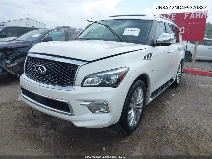 2015 Infiniti Qx80 VIN: JN8AZ2NC4F9370837 Lot: 42561463