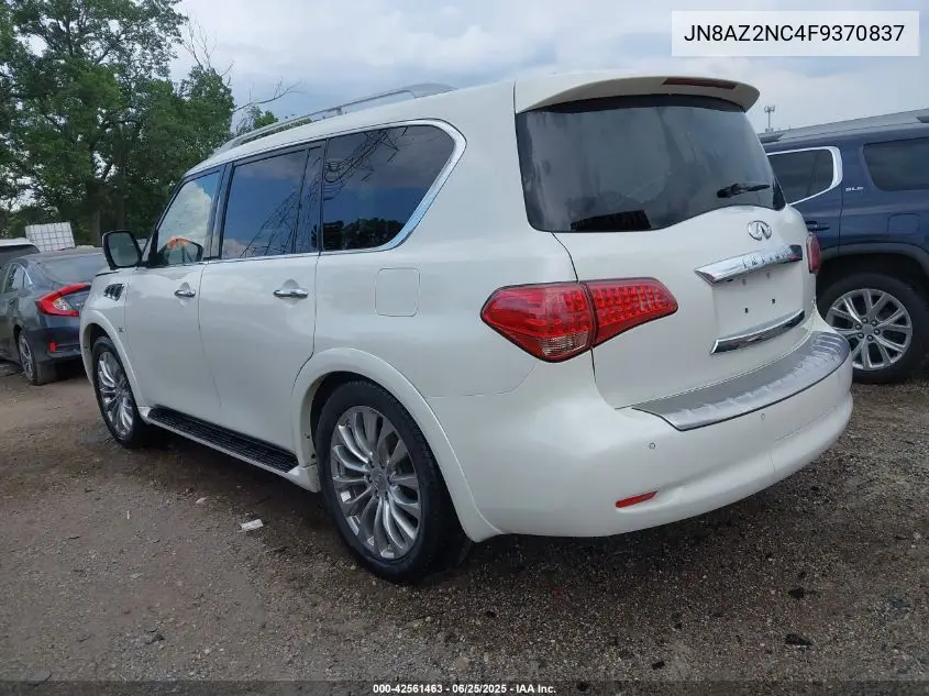 2015 Infiniti Qx80 VIN: JN8AZ2NC4F9370837 Lot: 42561463