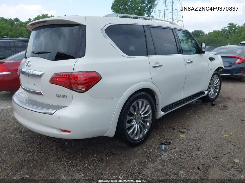 2015 Infiniti Qx80 VIN: JN8AZ2NC4F9370837 Lot: 42561463