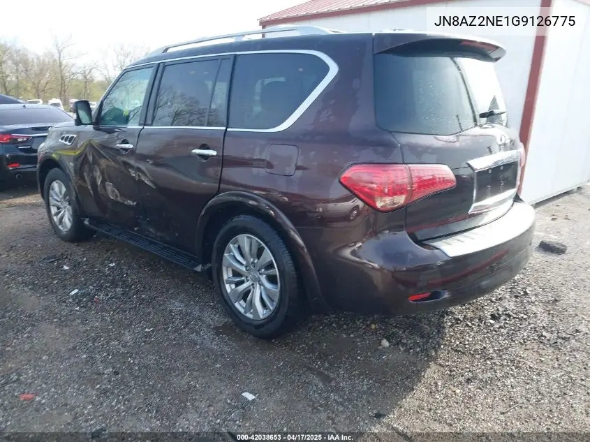 2016 Infiniti Qx80 VIN: JN8AZ2NE1G9126775 Lot: 42038653