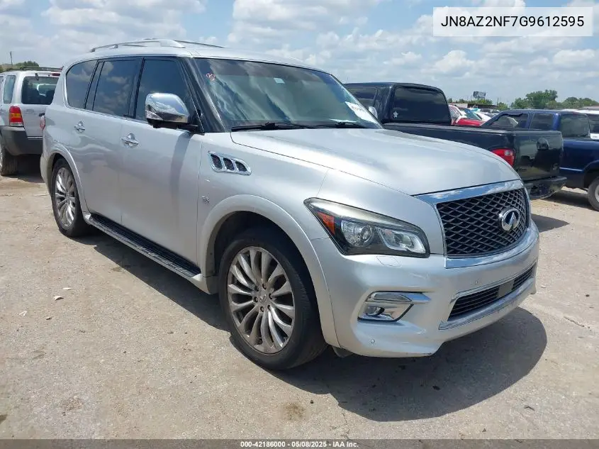 2016 Infiniti Qx80 VIN: JN8AZ2NF7G9612595 Lot: 42186000
