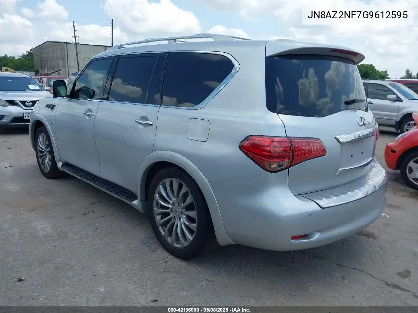 2016 Infiniti Qx80 VIN: JN8AZ2NF7G9612595 Lot: 42186000
