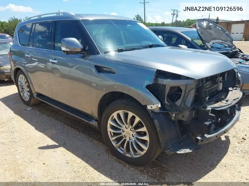 2016 Infiniti Qx80 VIN: JN8AZ2NE1G9126596 Lot: 42232880