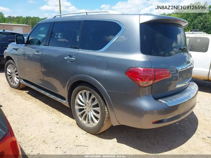 2016 Infiniti Qx80 VIN: JN8AZ2NE1G9126596 Lot: 42232880