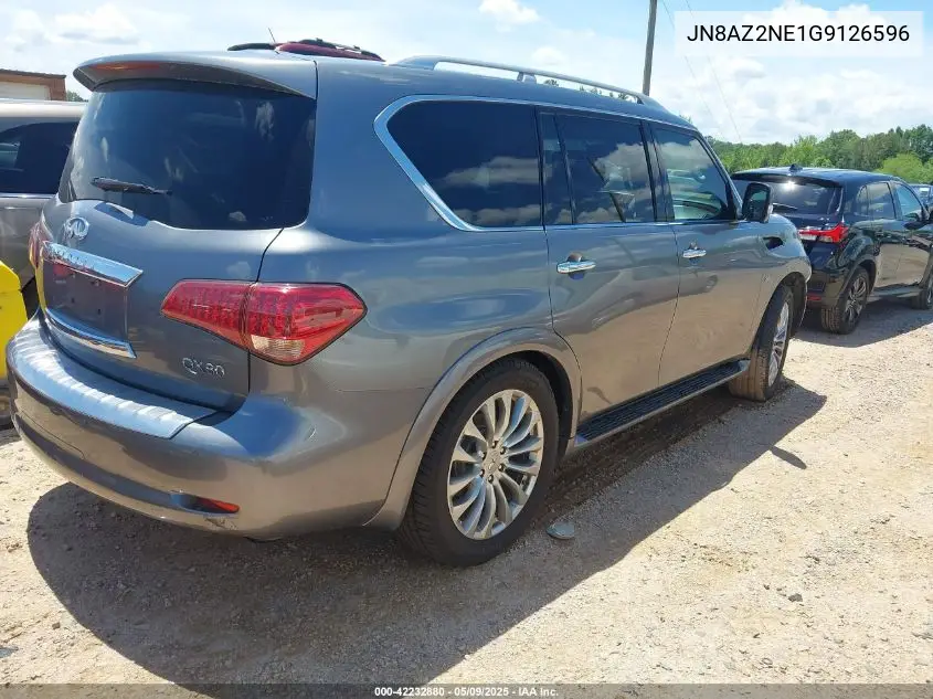 2016 Infiniti Qx80 VIN: JN8AZ2NE1G9126596 Lot: 42232880