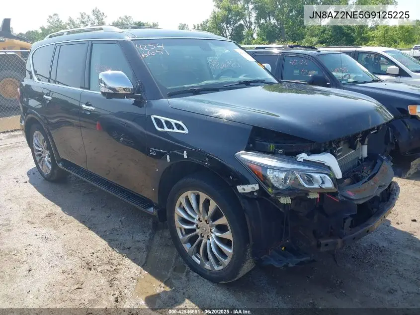 2016 Infiniti Qx80 VIN: JN8AZ2NE5G9125225 Lot: 42546651
