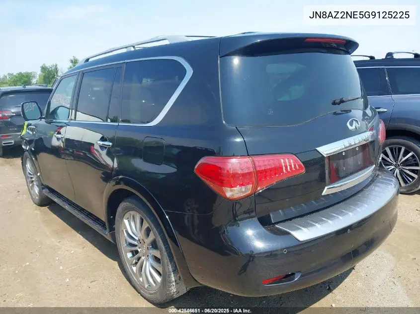 2016 Infiniti Qx80 VIN: JN8AZ2NE5G9125225 Lot: 42546651
