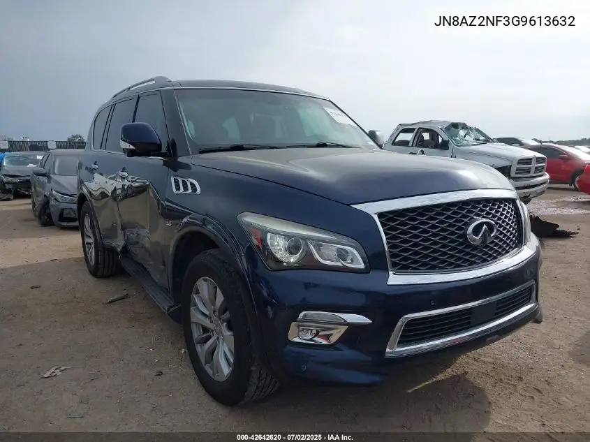 2016 Infiniti Qx80 VIN: JN8AZ2NF3G9613632 Lot: 42642620