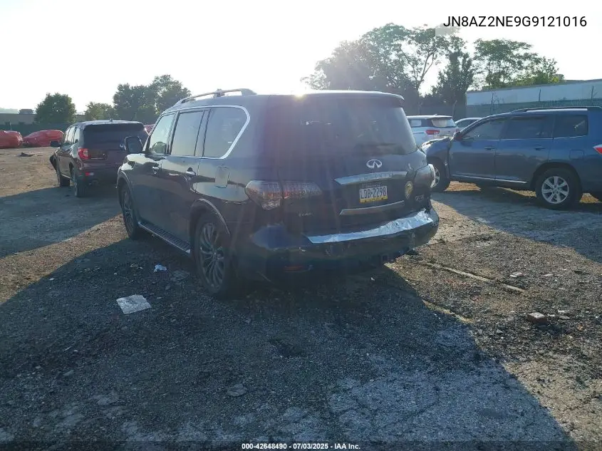 2016 Infiniti Qx80 VIN: JN8AZ2NE9G9121016 Lot: 42648490
