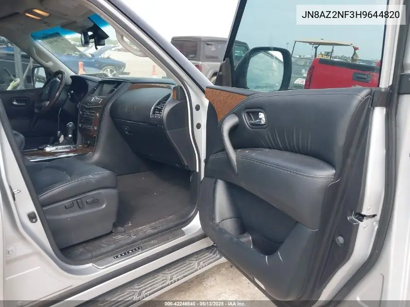 2017 Infiniti Qx80 VIN: JN8AZ2NF3H9644820 Lot: 42246540