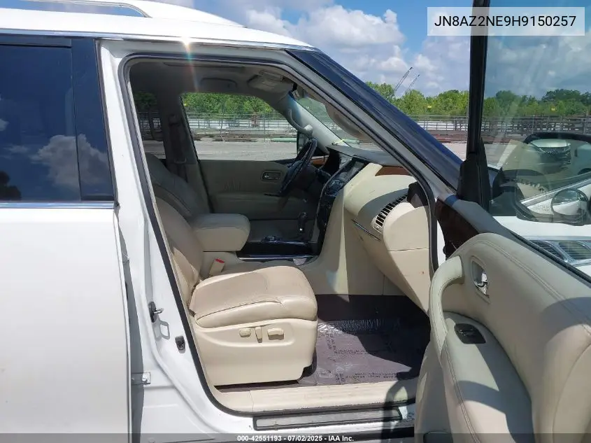 2017 Infiniti Qx80 VIN: JN8AZ2NE9H9150257 Lot: 42551193