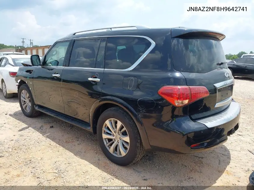 2017 Infiniti Qx80 VIN: JN8AZ2NF8H9642741 Lot: 42563237