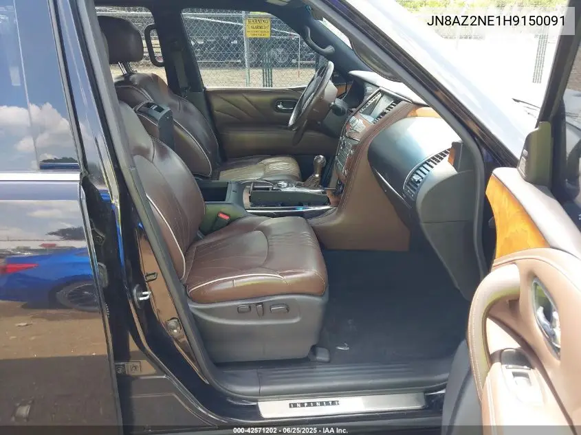 2017 Infiniti Qx80 Limited/Signature Edition VIN: JN8AZ2NE1H9150091 Lot: 42571202