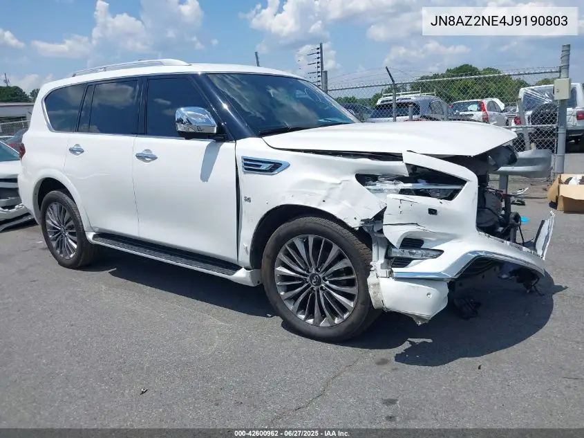 2018 Infiniti Qx80 VIN: JN8AZ2NE4J9190803 Lot: 42600962