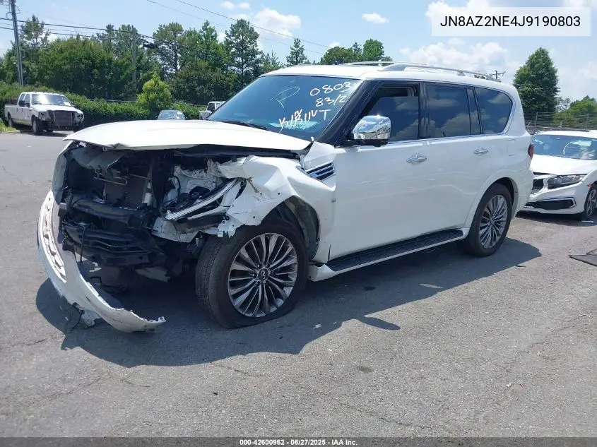 2018 Infiniti Qx80 VIN: JN8AZ2NE4J9190803 Lot: 42600962