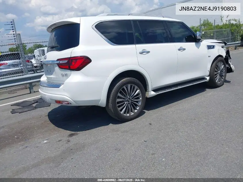 2018 Infiniti Qx80 VIN: JN8AZ2NE4J9190803 Lot: 42600962