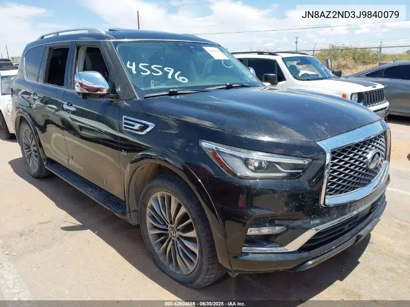 2018 Infiniti Qx80 VIN: JN8AZ2ND3J9840079 Lot: 42604886