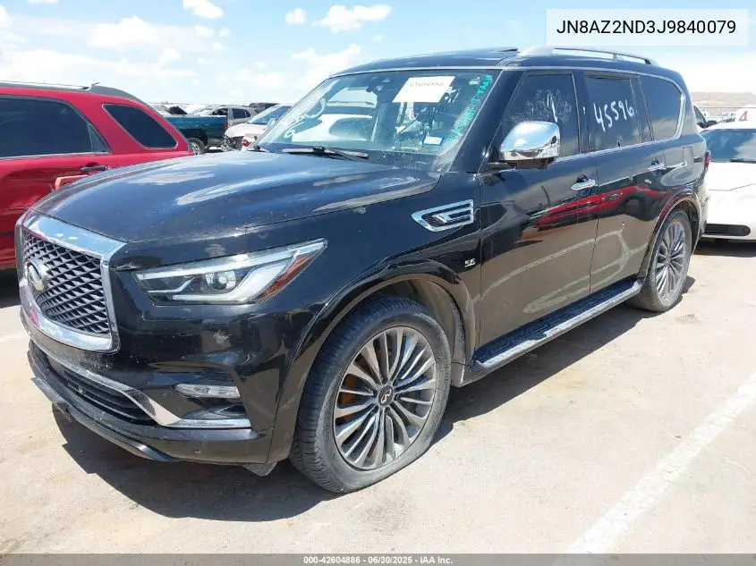2018 Infiniti Qx80 VIN: JN8AZ2ND3J9840079 Lot: 42604886