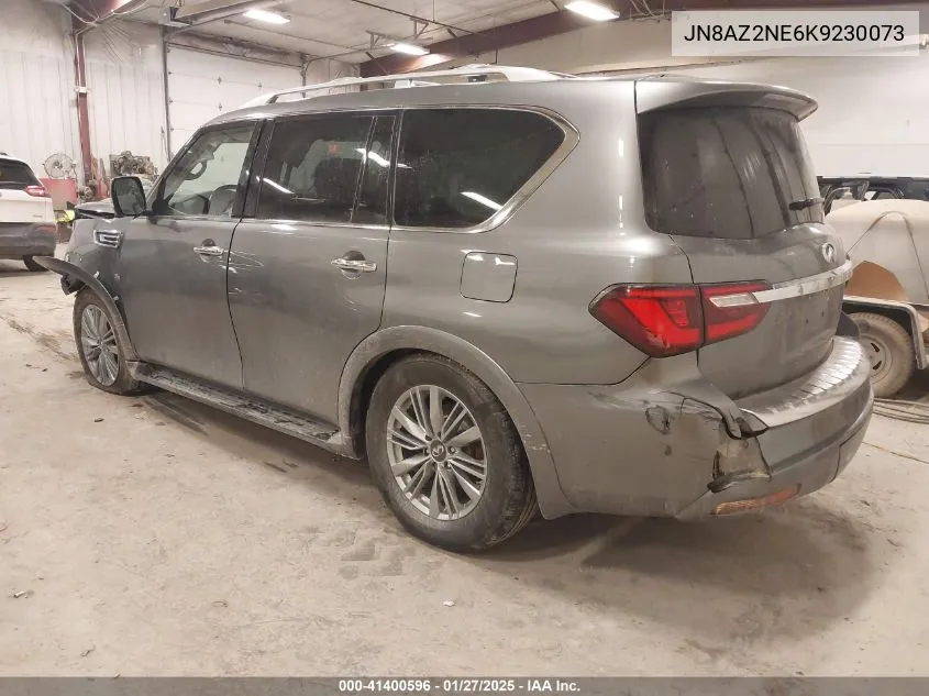 2019 Infiniti Qx80 Luxe VIN: JN8AZ2NE6K9230073 Lot: 41400596