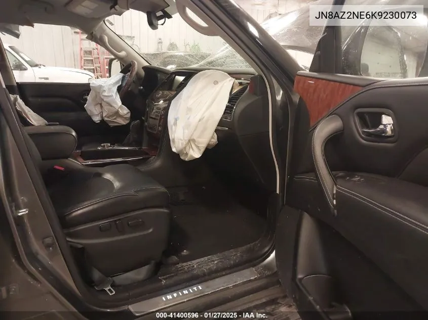 2019 Infiniti Qx80 Luxe VIN: JN8AZ2NE6K9230073 Lot: 41400596