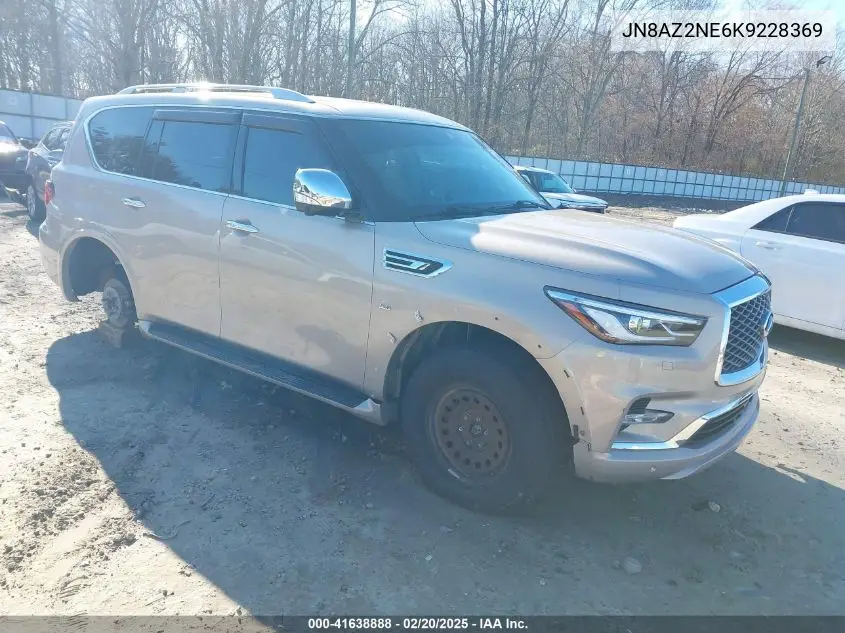2019 Infiniti Qx80 Limited/Luxe VIN: JN8AZ2NE6K9228369 Lot: 41638888