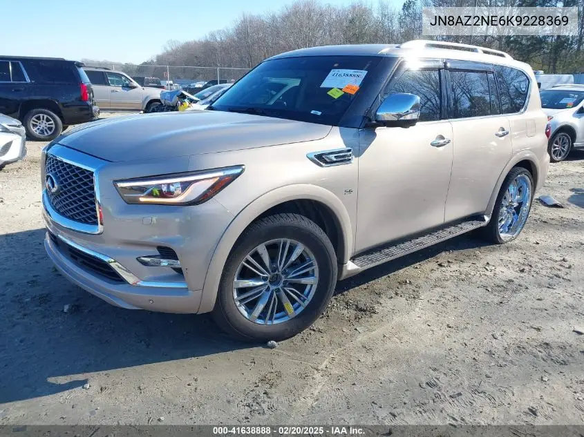 2019 Infiniti Qx80 Limited/Luxe VIN: JN8AZ2NE6K9228369 Lot: 41638888