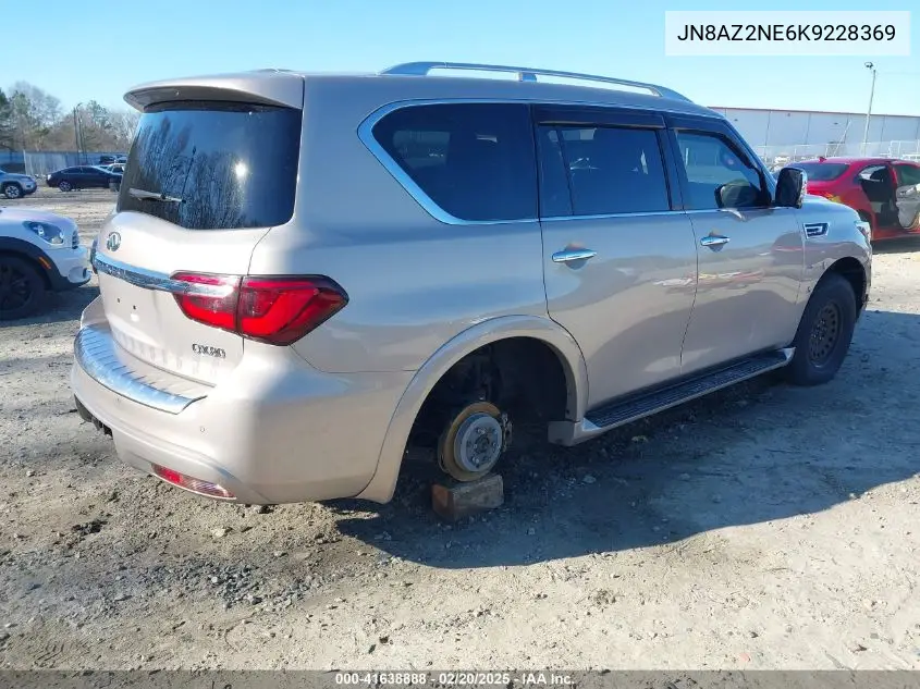 2019 Infiniti Qx80 Limited/Luxe VIN: JN8AZ2NE6K9228369 Lot: 41638888