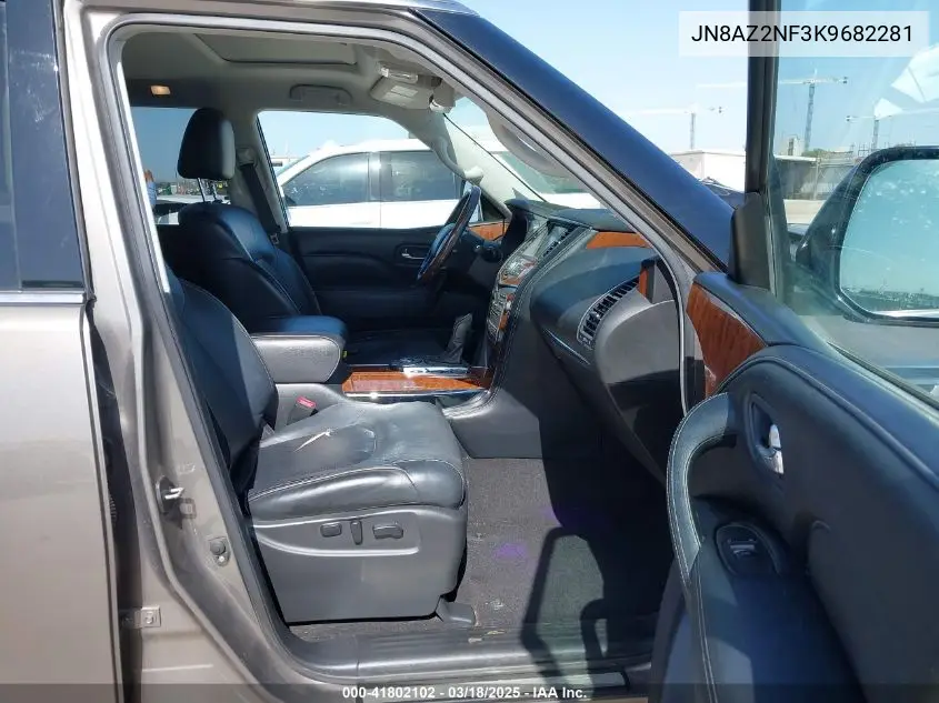 2019 Infiniti Qx80 Luxe VIN: JN8AZ2NF3K9682281 Lot: 41802102