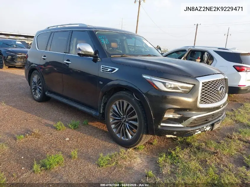 2019 Infiniti Qx80 Luxe VIN: JN8AZ2NE2K9229471 Lot: 41927848