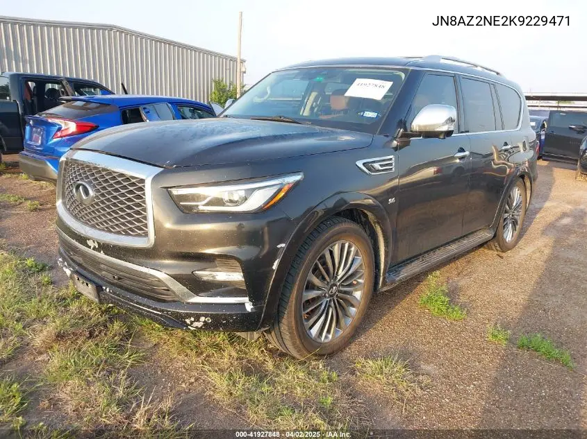 2019 Infiniti Qx80 Luxe VIN: JN8AZ2NE2K9229471 Lot: 41927848