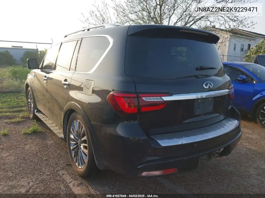 2019 Infiniti Qx80 Luxe VIN: JN8AZ2NE2K9229471 Lot: 41927848
