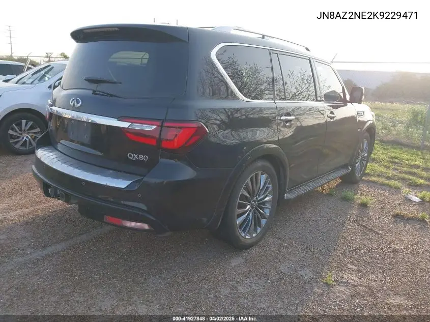 2019 Infiniti Qx80 Luxe VIN: JN8AZ2NE2K9229471 Lot: 41927848