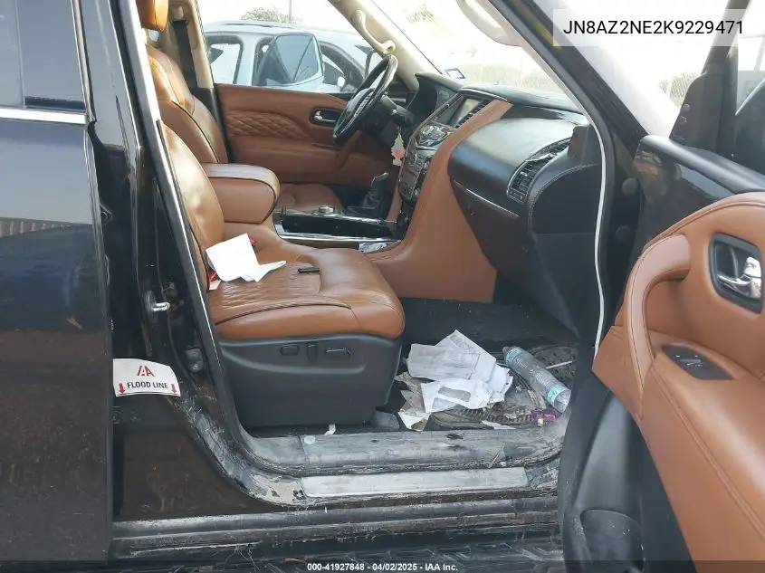 2019 Infiniti Qx80 Luxe VIN: JN8AZ2NE2K9229471 Lot: 41927848