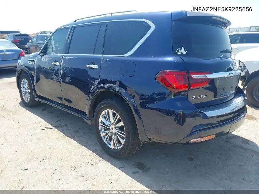 2019 Infiniti Qx80 Luxe VIN: JN8AZ2NE5K9225656 Lot: 42007743
