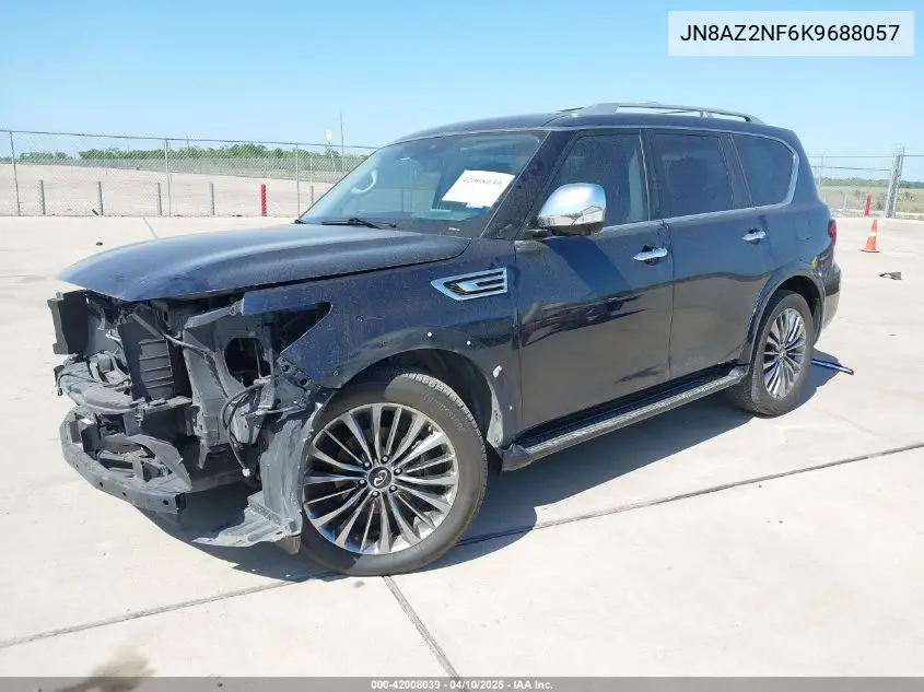 2019 Infiniti Qx80 Luxe VIN: JN8AZ2NF6K9688057 Lot: 42008039