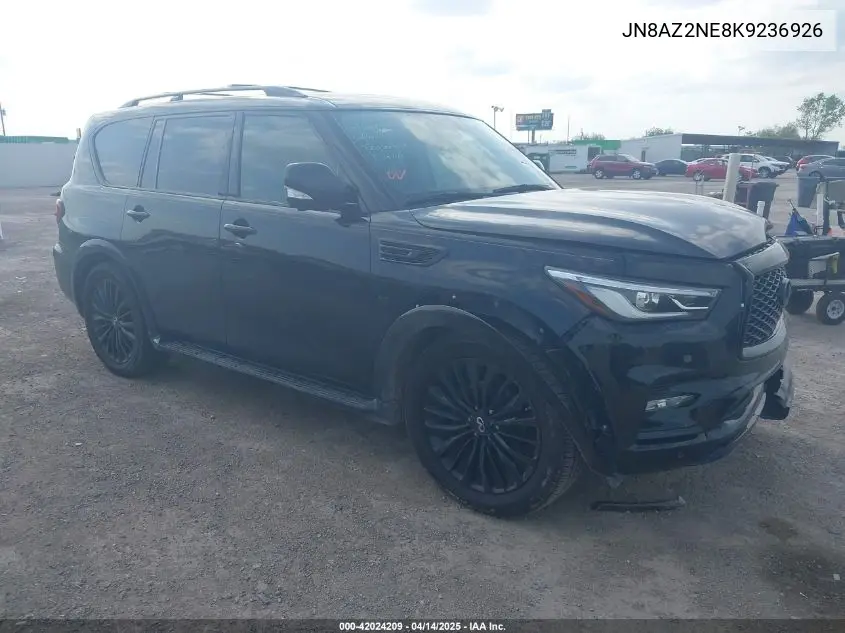 2019 Infiniti Qx80 Luxe VIN: JN8AZ2NE8K9236926 Lot: 42024209