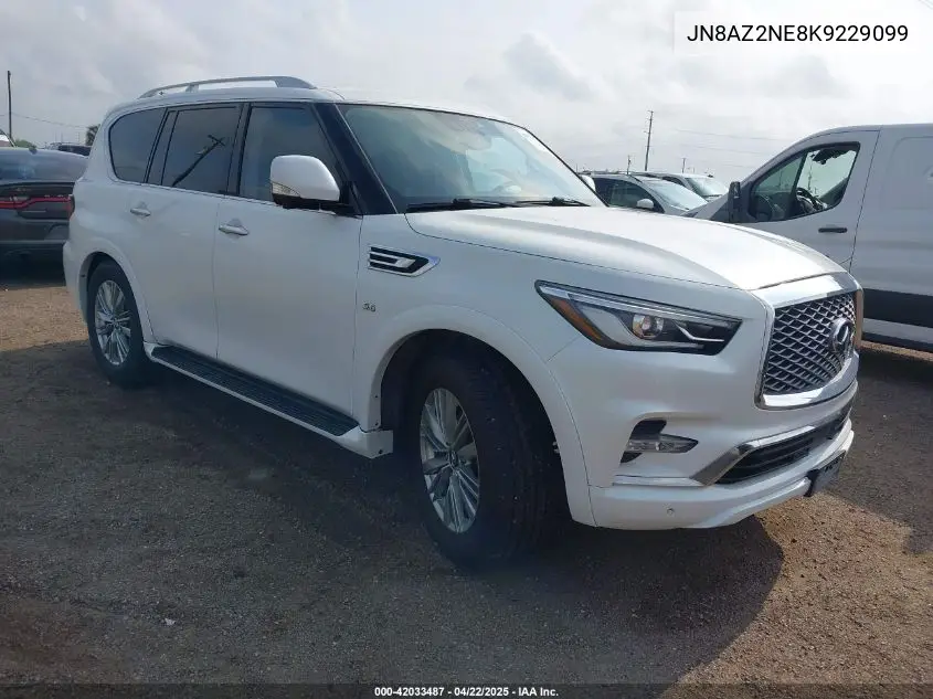 2019 Infiniti Qx80 Luxe VIN: JN8AZ2NE8K9229099 Lot: 42033487