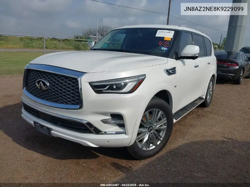 2019 Infiniti Qx80 Luxe VIN: JN8AZ2NE8K9229099 Lot: 42033487