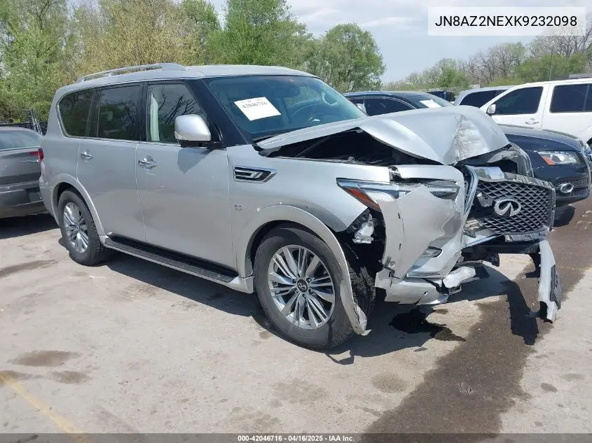 2019 Infiniti Qx80 Luxe VIN: JN8AZ2NEXK9232098 Lot: 42046716