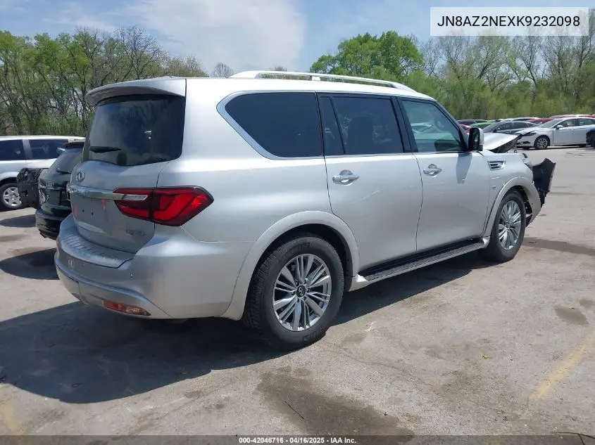2019 Infiniti Qx80 Luxe VIN: JN8AZ2NEXK9232098 Lot: 42046716