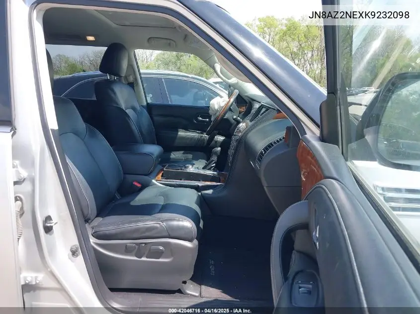 2019 Infiniti Qx80 Luxe VIN: JN8AZ2NEXK9232098 Lot: 42046716