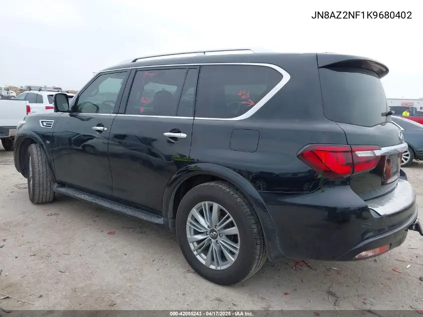 2019 Infiniti Qx80 Luxe VIN: JN8AZ2NF1K9680402 Lot: 42055243